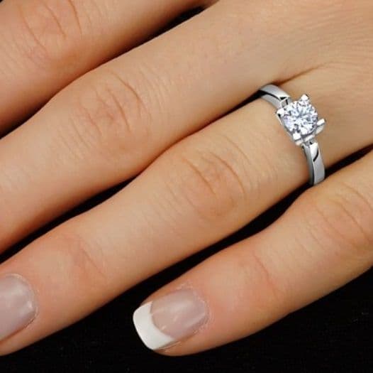 Stříbrný prsten se Swarovski Crystals vel. 62 - náhled 4