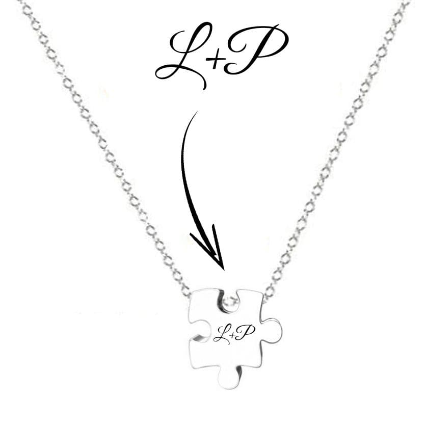 S4U Ocelový náhrdelník - puzzle - OPD0246-ST - náhled 2