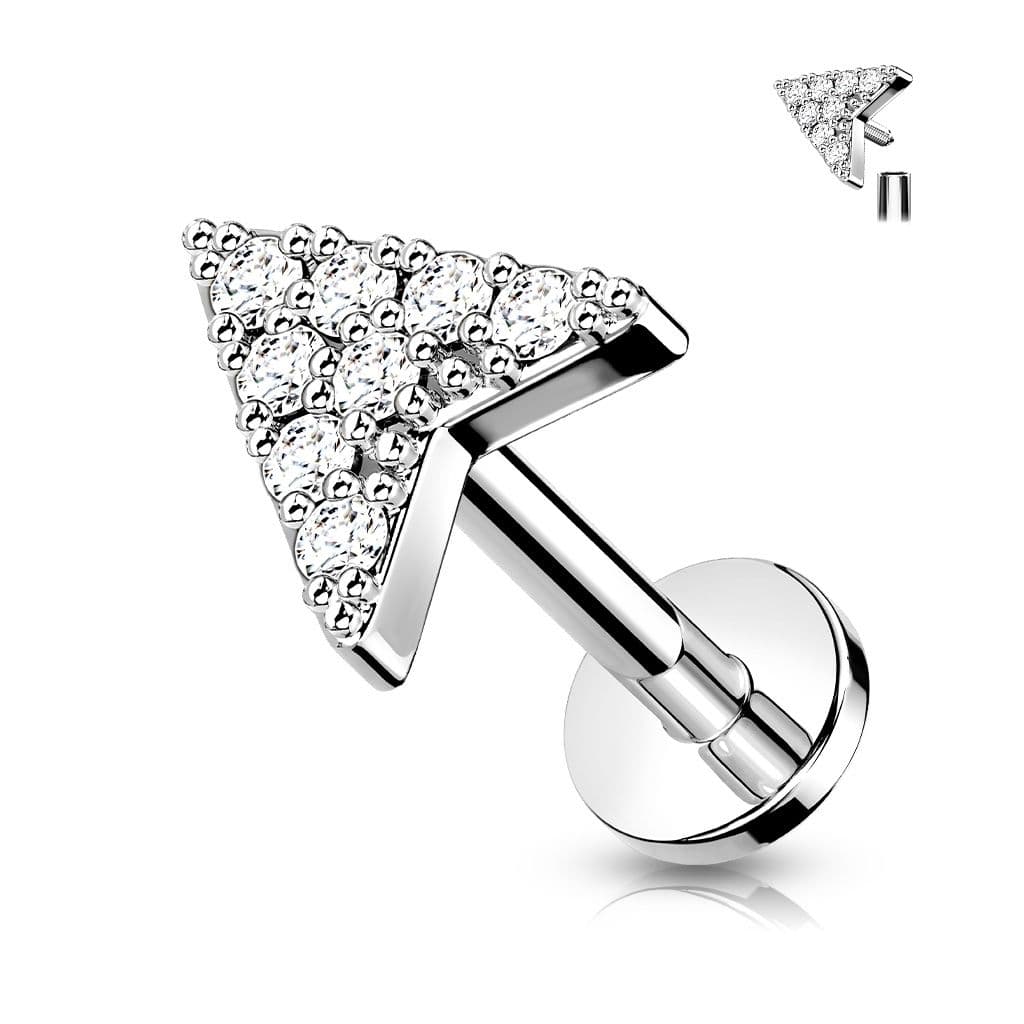 S4U Labreta / cartilage piercing - šipka (1,2 x 6 mm) - LB0032ST-1206 - náhled 1