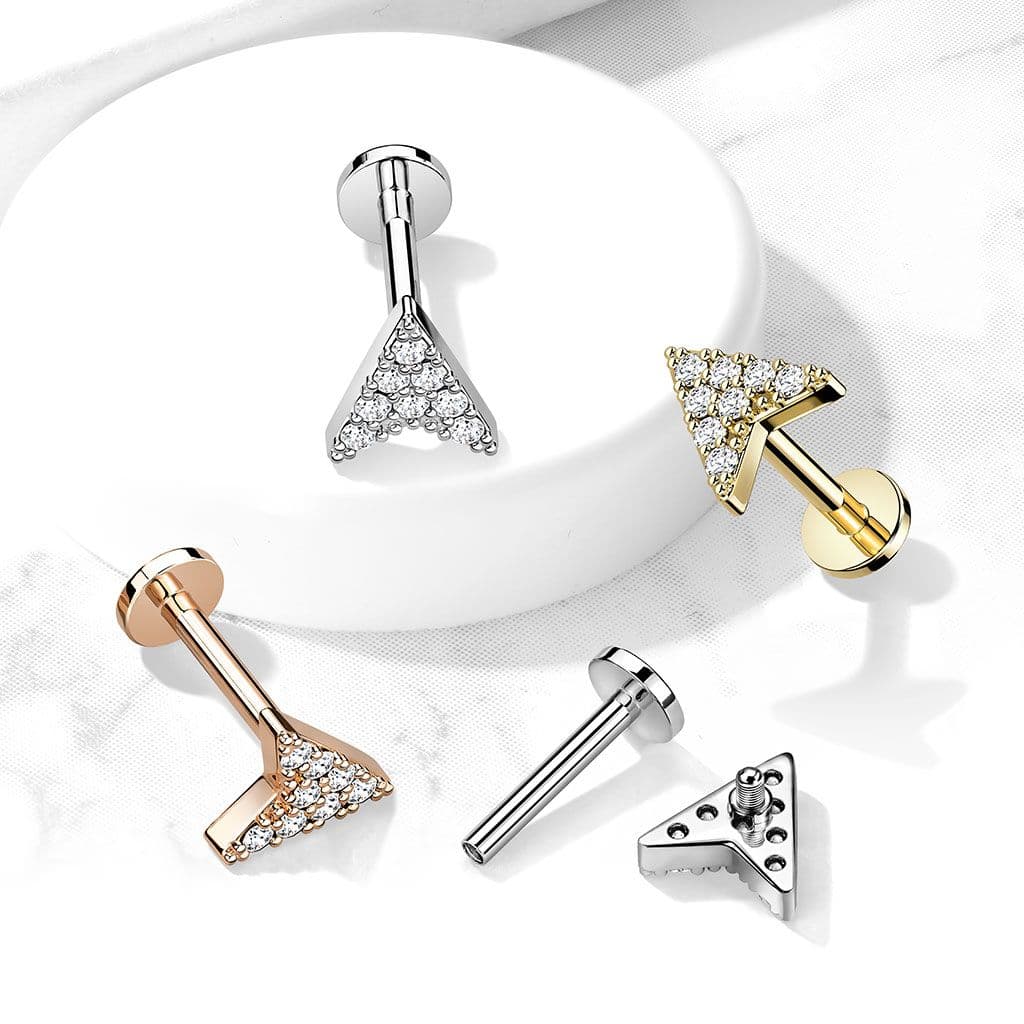 S4U Labreta / cartilage piercing - šipka (1,2 x 6 mm) - LB0032ST-1206 - náhled 3