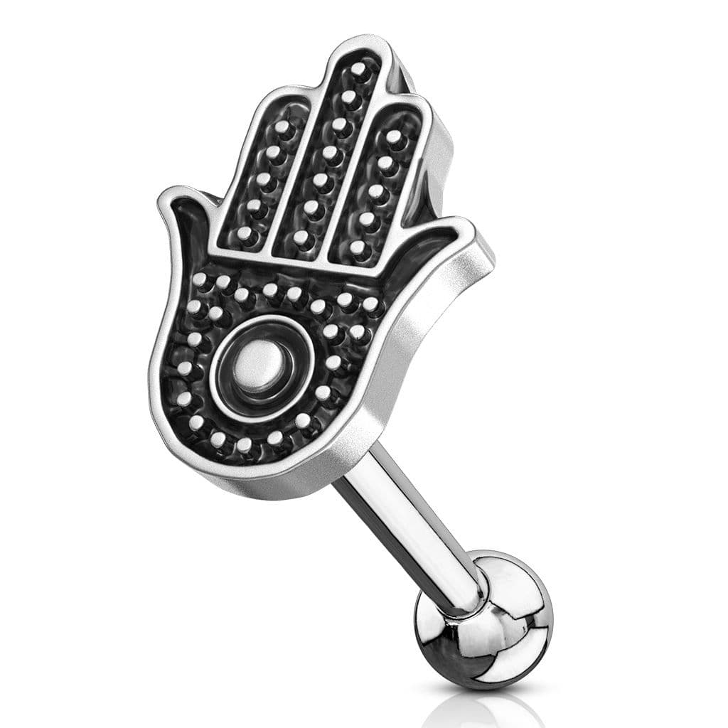 Cartilage piercing do ucha - hamsa - náhled 1