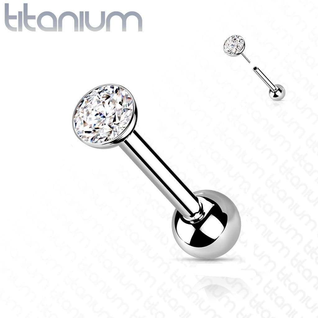 Cartilage piercing TITAN, 1,2 x 6 mm (3 mm) - TIT1136-1206-03 - náhled 1