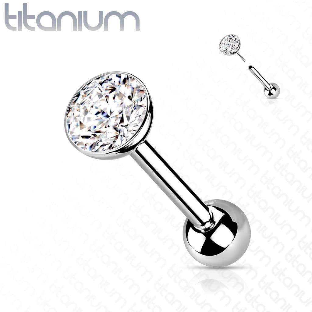 Cartilage piercing TITAN, 1,2 x 6 mm (3 mm) - TIT1136-1206-03 - náhled 4
