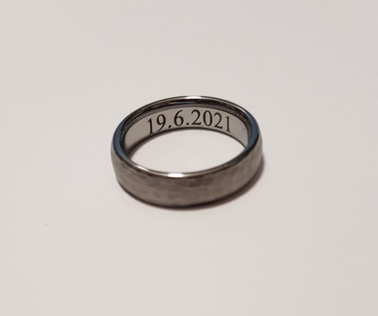 NUBIS NSS3016 Tepané snubní prsteny ocel - pár - NSS3016-ZR - náhled 4