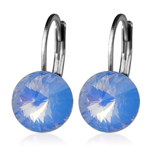 S4U Ocelové náušnice - Opal Blue, 8 mm - NBSS08-OPB - náhled 1