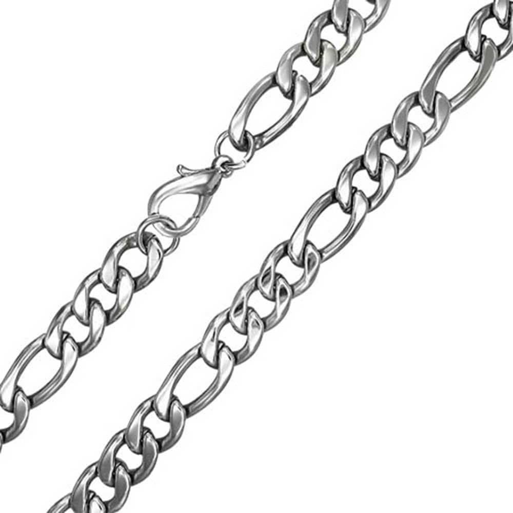 S4U Ocelový řetízek figaro, tl. 6 mm (55 cm) - OPE1010-060-60