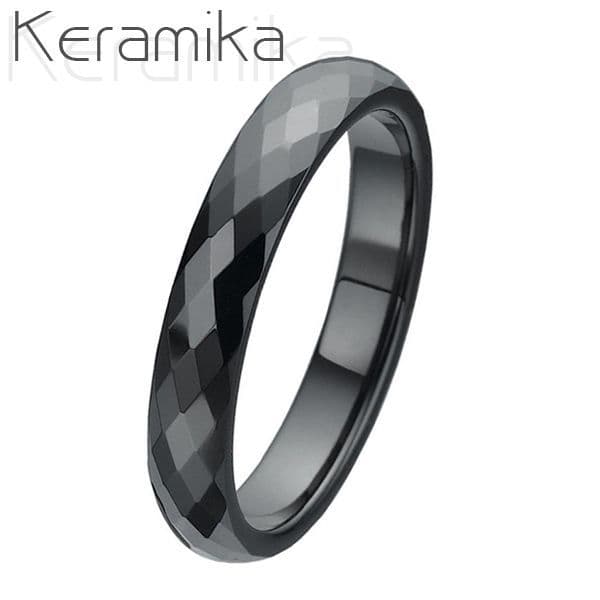 NUBIS KM1002 Keramické snubní prsteny šíře 4mm - pár - KM1002-4 - náhled 2