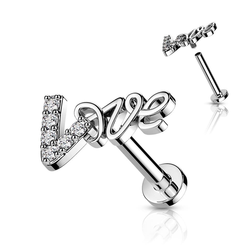 S4U Piercing do brady Love (1,2 x 6 mm) - LB1097ST-1206