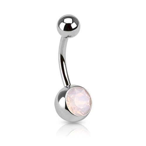 Piercing do pupíku - banánek (modrá, 1,6 x 10 mm) - náhled 2
