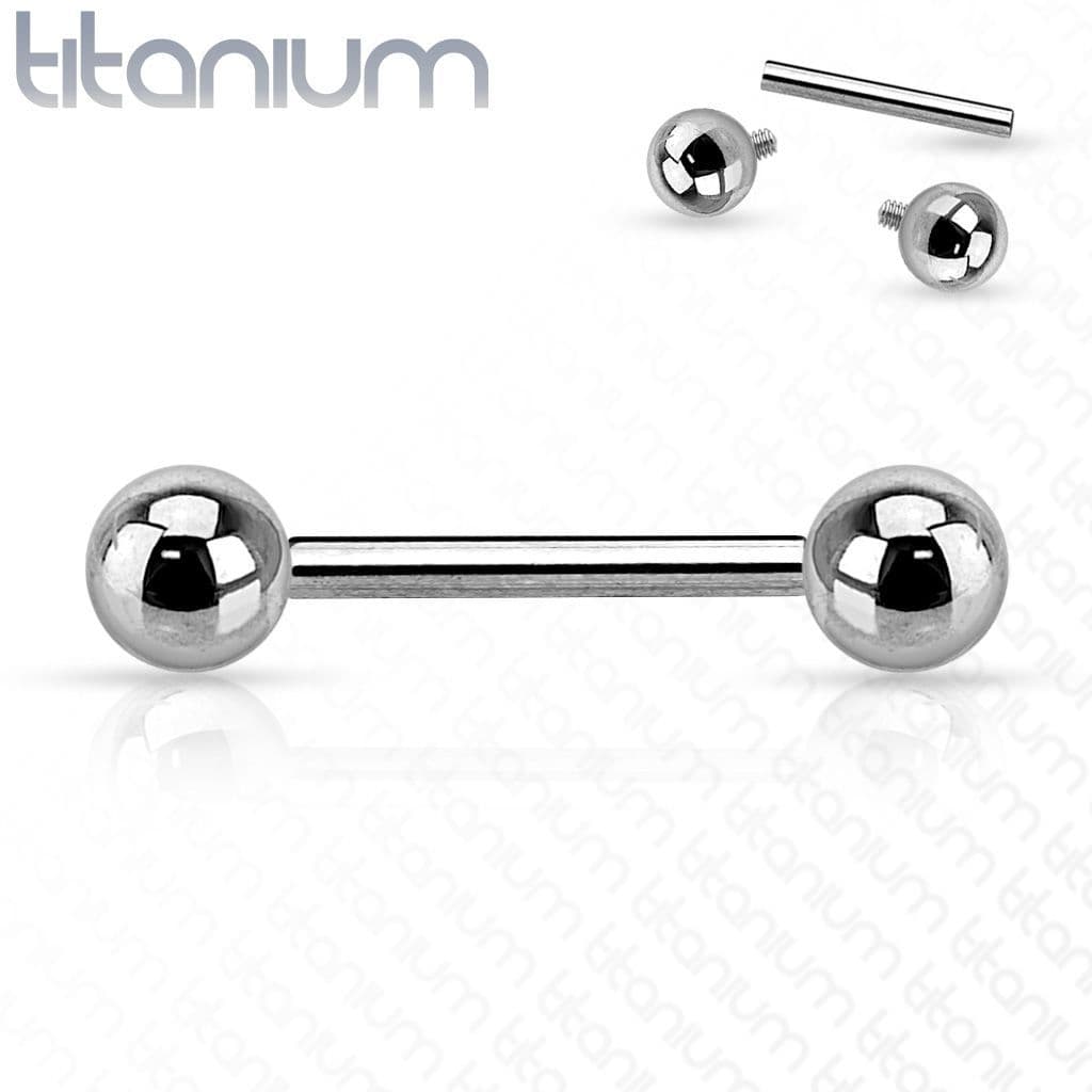 Piercing do jazyka TITAN (1,6 x 12 x 5 mm) - TIT1007-16125