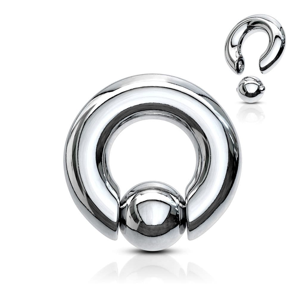 Piercing - kruh (3 x 12 mm, kulička 8 mm) - K01037-3012