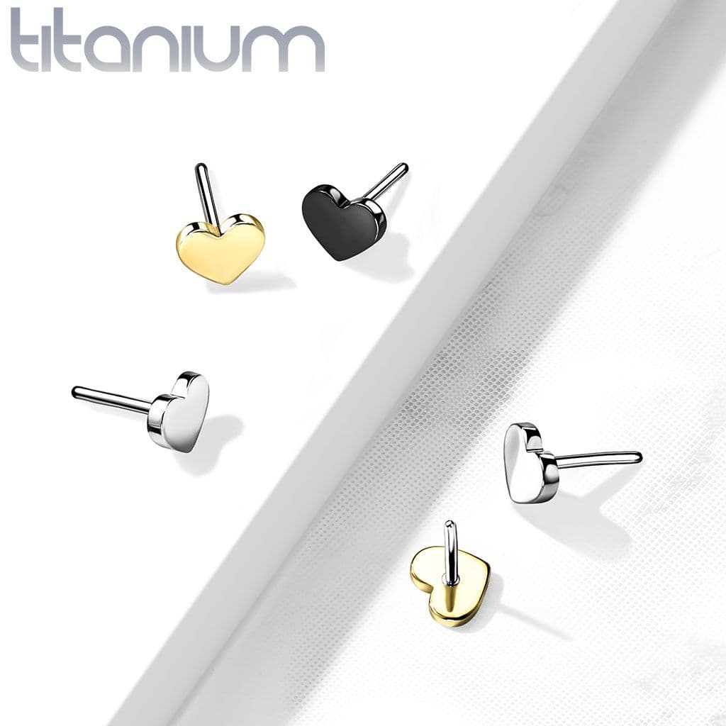 S4U Srdíčko k PUSH IN piercingu TITAN - TIT1156-TI - náhled 3