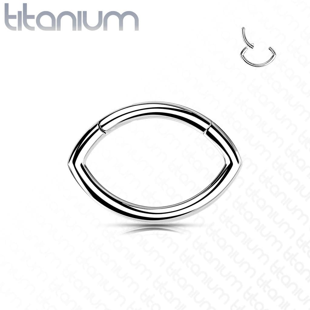 Segment - helix / cartilage / tragus piercing TITAN, 1,2 x 10 mm - TIT1163-1210 - náhled 1