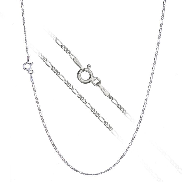 Stříbrný řetízek figaro, š. 1,4 mm (40 cm, 1,9 g) - ZB9040-40