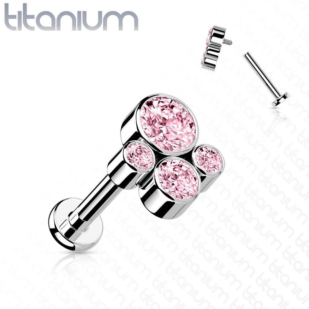 Piercing do brady / ucha TITAN (1,2 x 6 mm) - TIT1188P-1206