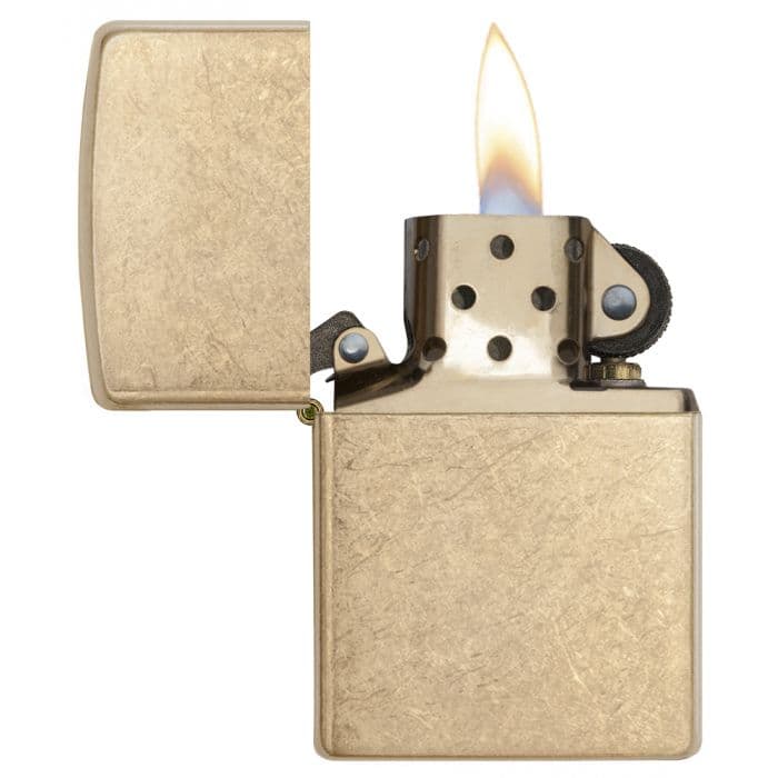 ZIPPO ZIPPO zapalovač ARMOR TUMBLED BRASS - 24180 - náhled 2