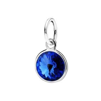 S4U Stříbrný přívěsek s kamenem Crystals from SWAROVSKISapphire - CS3700-SP