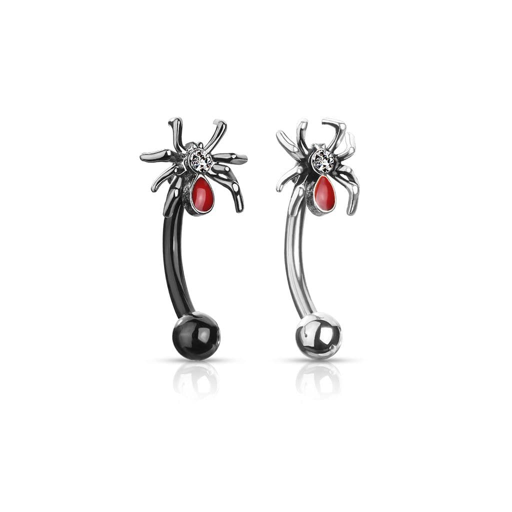Piercing do obočí - pavouček - náhled 3