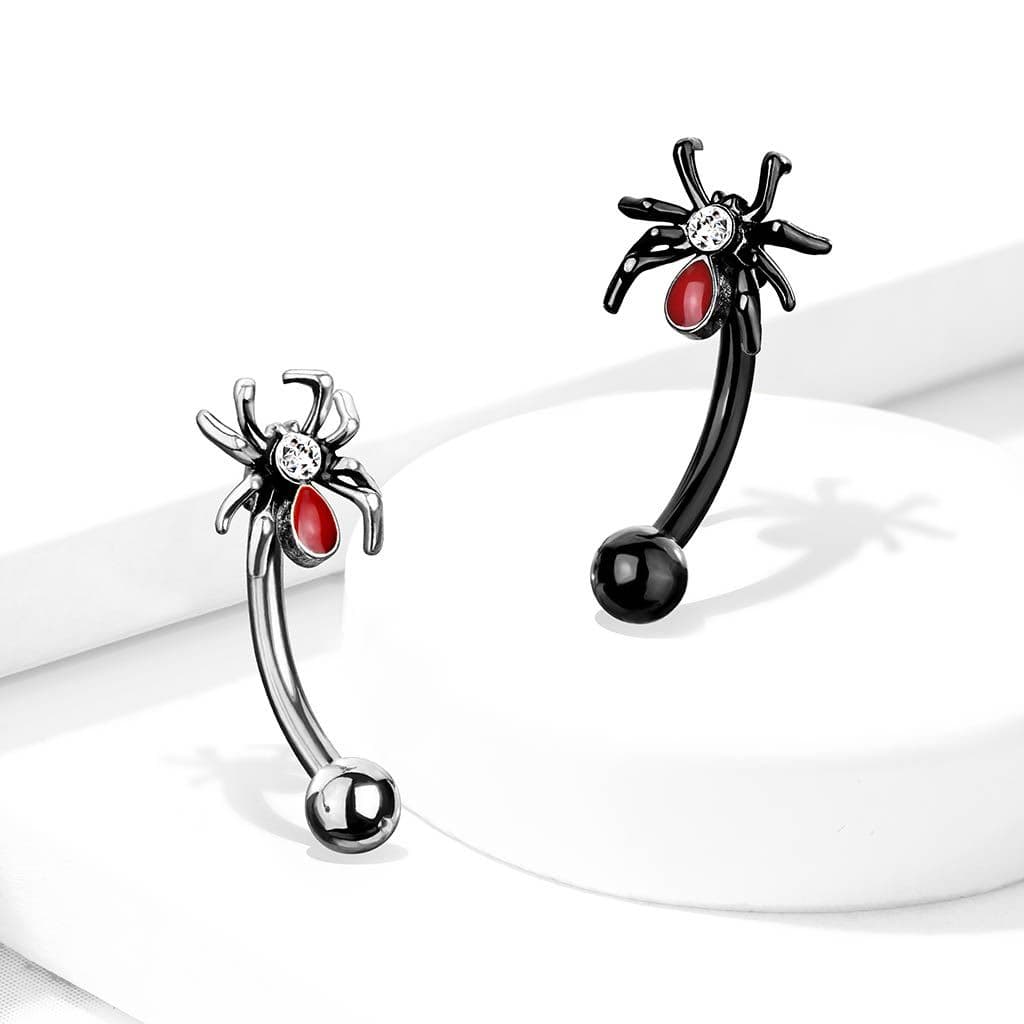 Piercing do obočí - pavouček - náhled 4