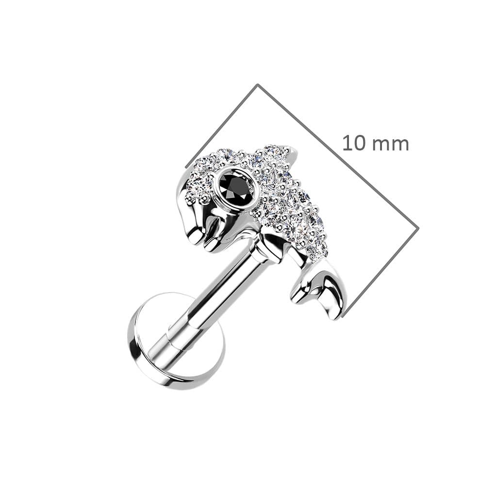 S4U Piercing do brady delfín (1,2 x 6 mm) - LB1115ST-1206 - náhled 3