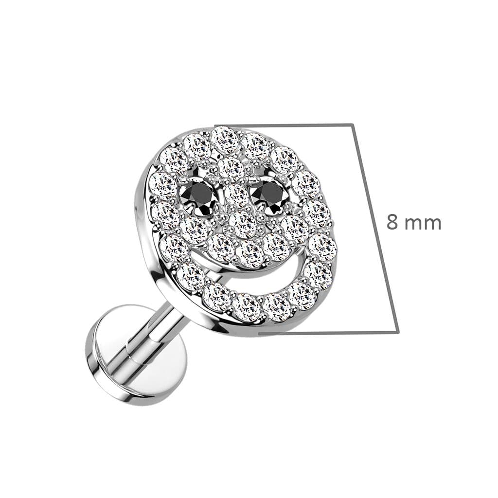 S4U Piercing do brady smajlík (1,2 x 6 mm) - LB1117ST-1206 - náhled 3