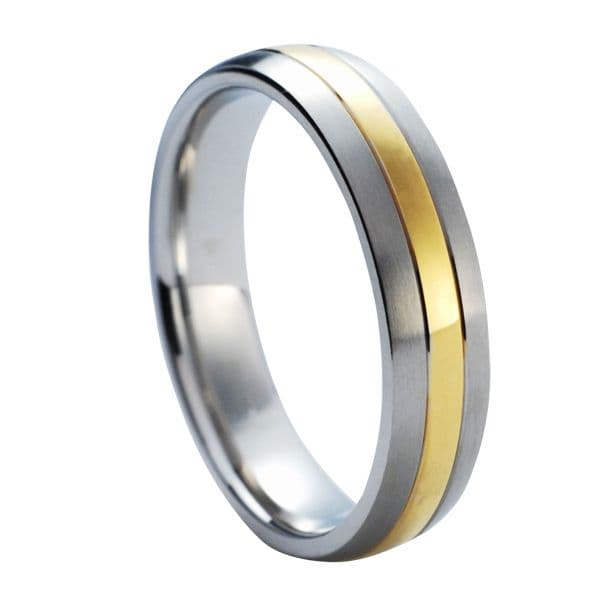 NUBIS NSS1015 Pánský snubní prsten (55) - NSS1015-55