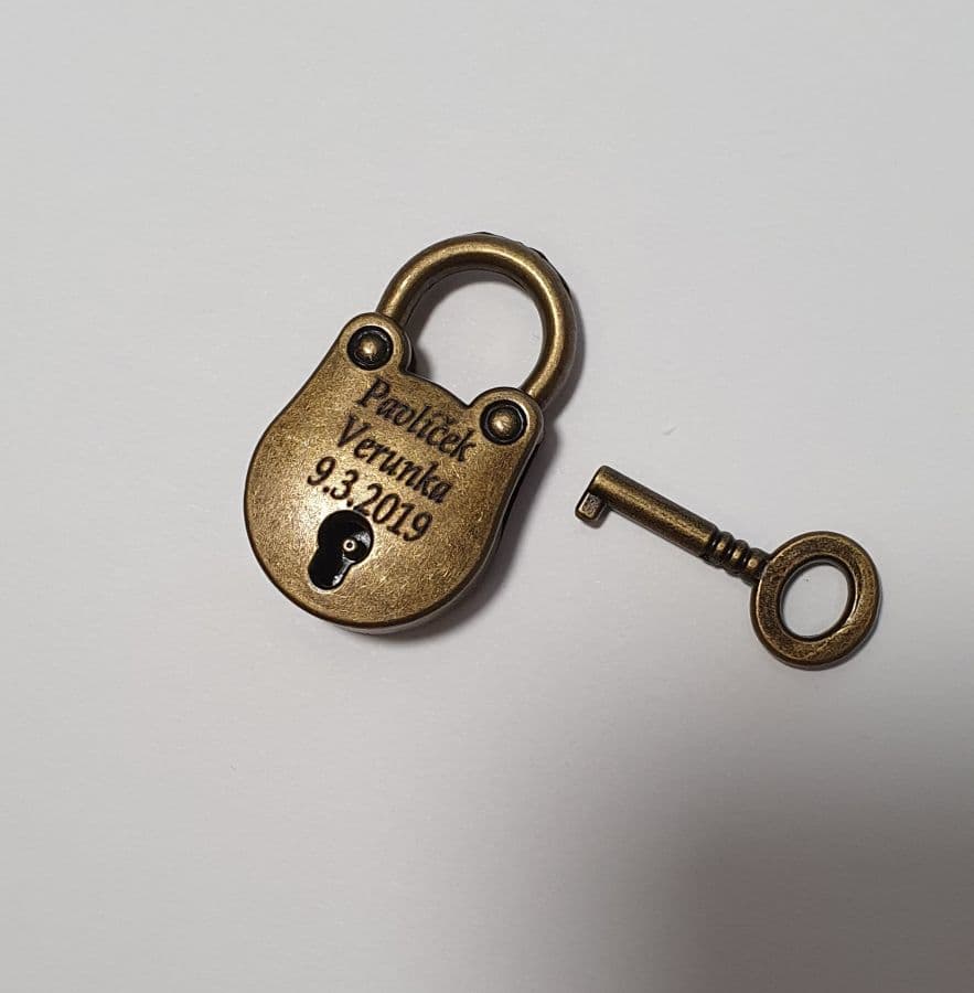 S4U Zámeček lásky starožitného vzhledu 37 x 23 mm - ZA0001 - náhled 4