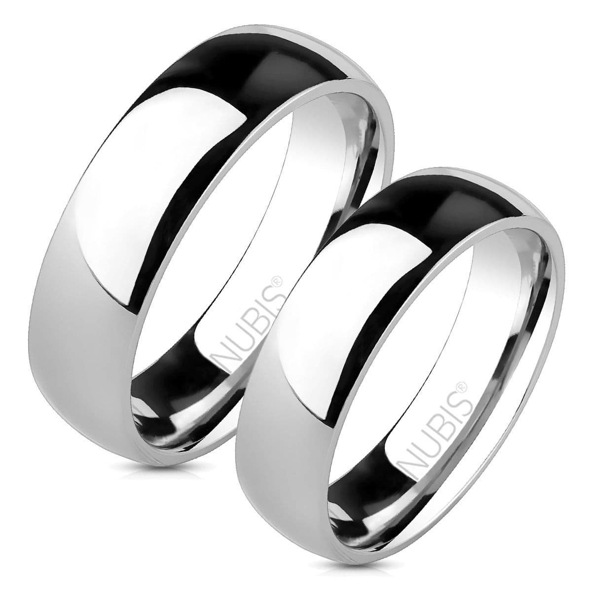NUBIS NSS1010+NSS1024 Snubní prsteny chirurgická ocel - pár - NSS1010,NSS1024