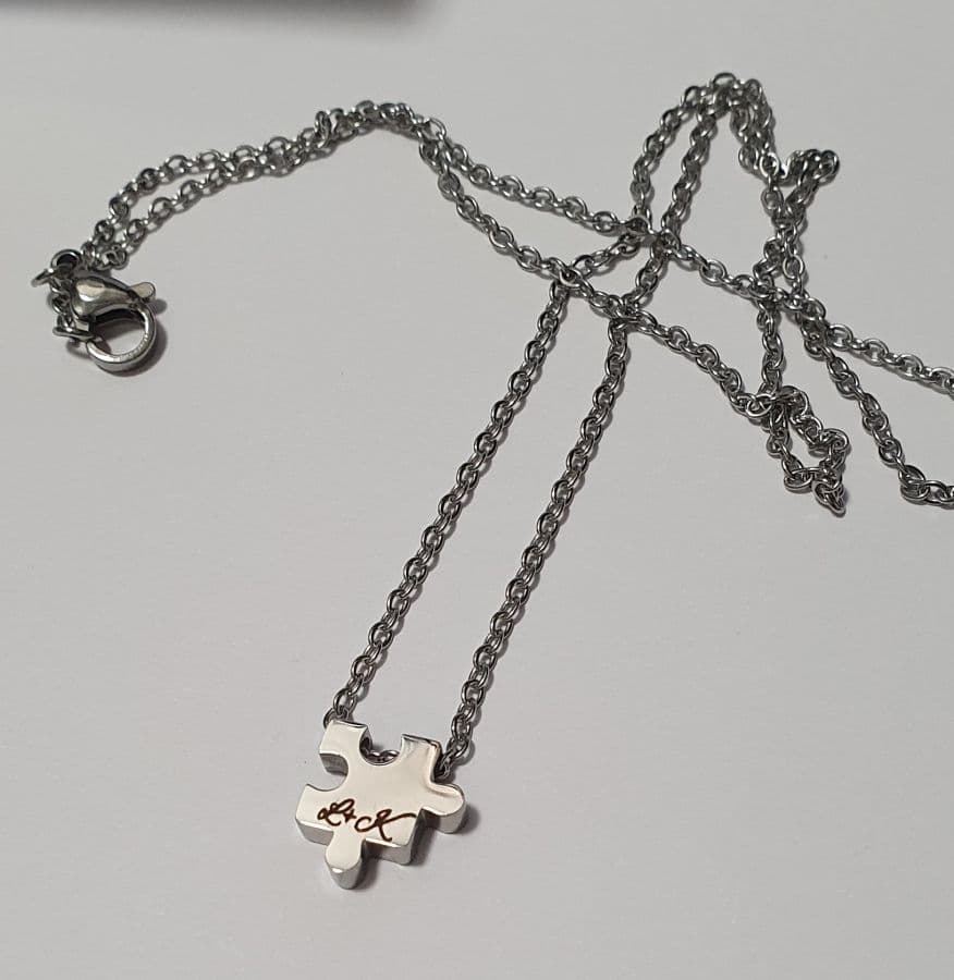 S4U Ocelový náhrdelník - puzzle - OPD0246-ST - náhled 3