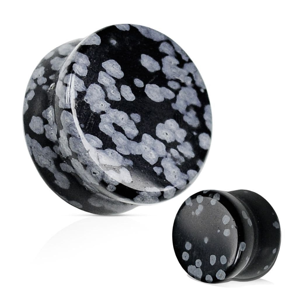 Plug do ucha z obsidiánu (3 mm) - PL01010-03 - náhled 2