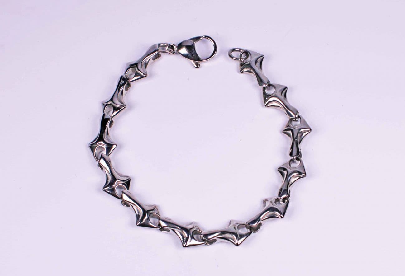 Unisex punk náramek chirurgická ocel - náhled 1