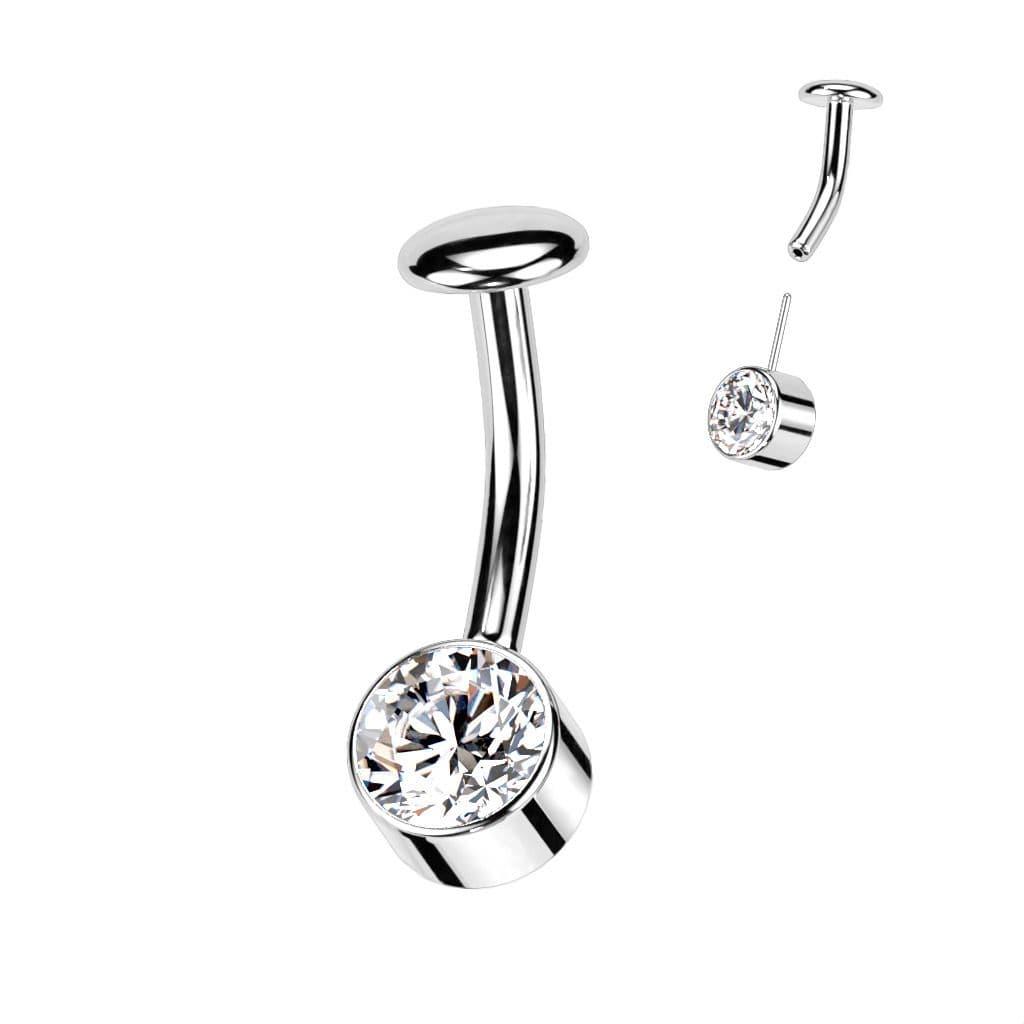 PUSH IN piercingu do pupíku TITAN (duhová) - TIT1229-AB - náhled 4