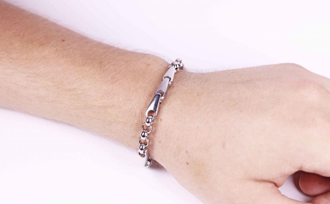 Unisex náramek z chirurgické oceli - náhled 3