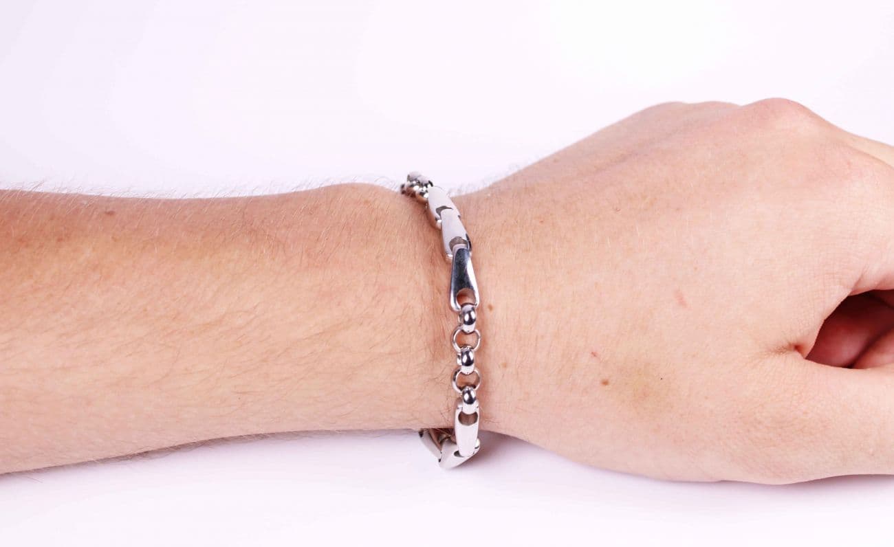 Unisex náramek z chirurgické oceli - náhled 4