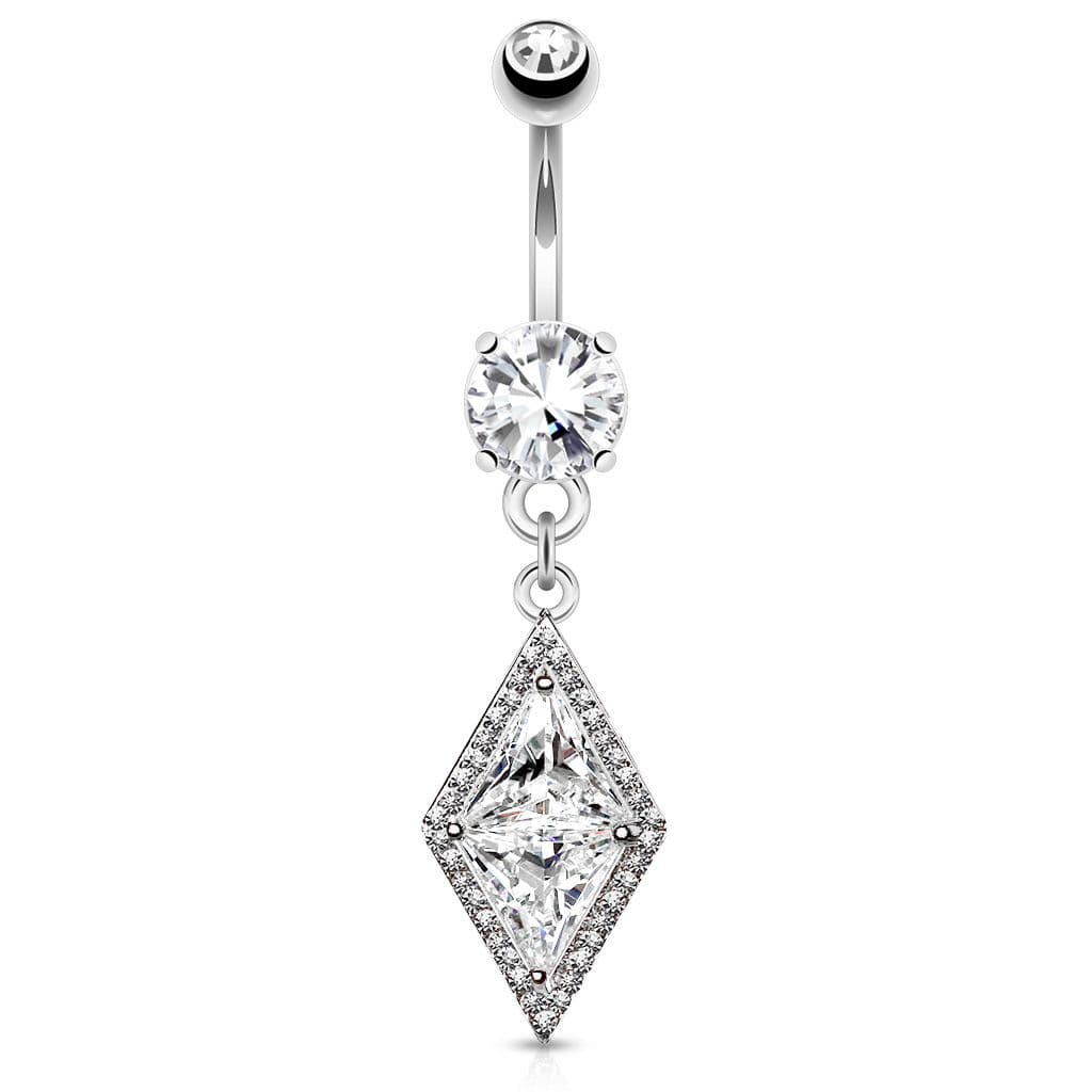 Luxusní piercing do pupíku HWN19304 - náhled 1
