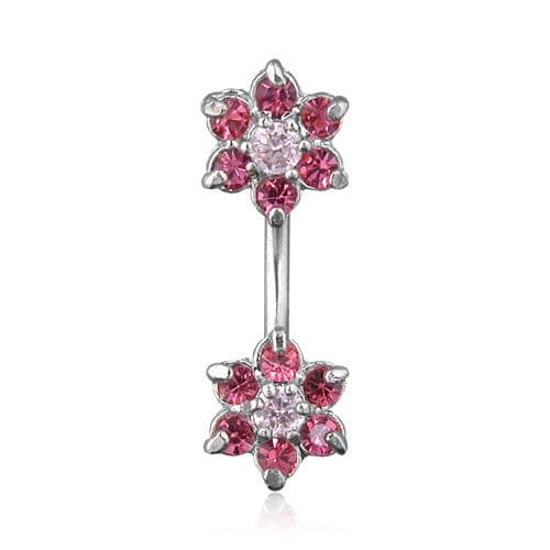 Piercing do pupíku kytičky - náhled 4