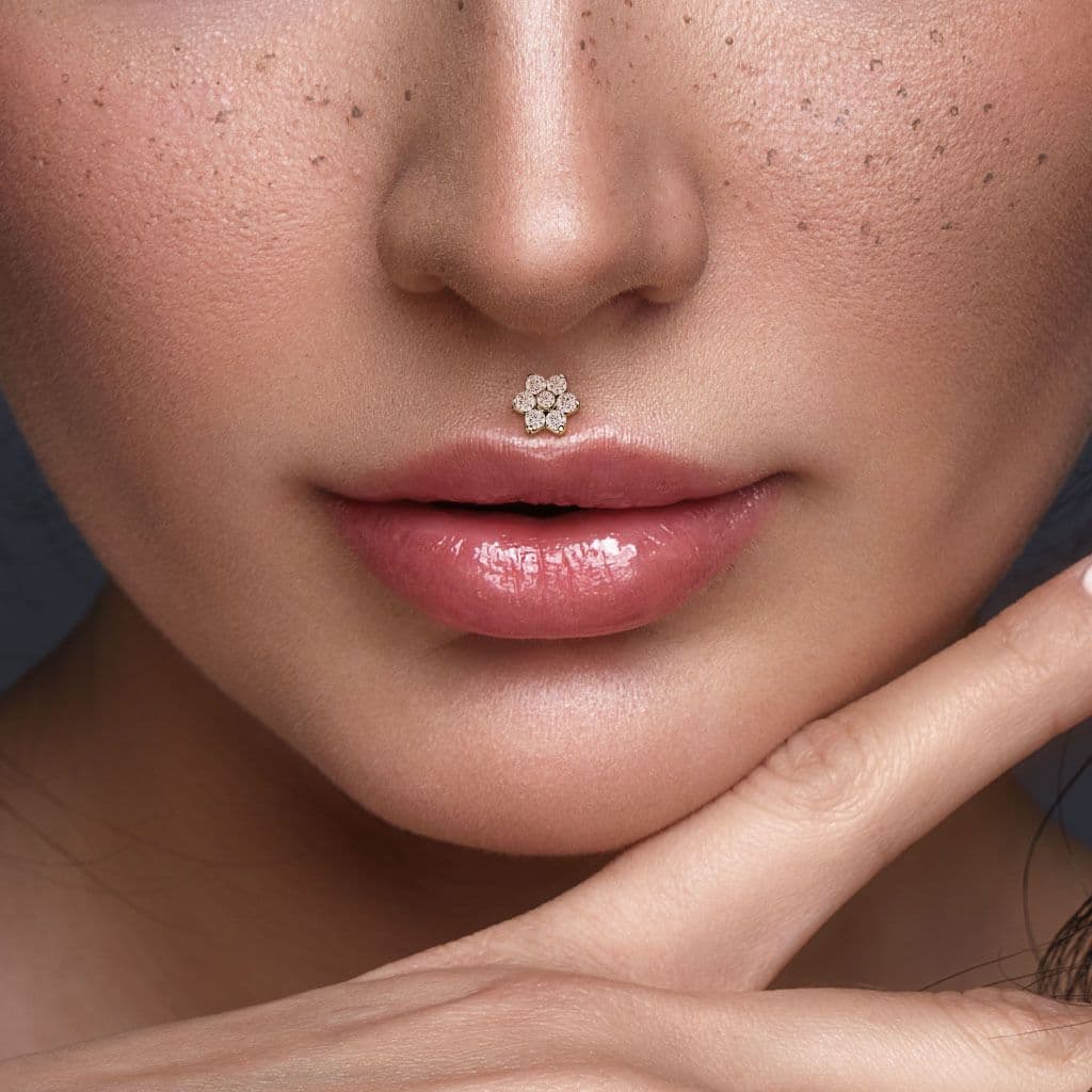 Piercing do brady / ucha TITAN (1,2 x 6 mm) - TIT1137-1206 - náhled 3