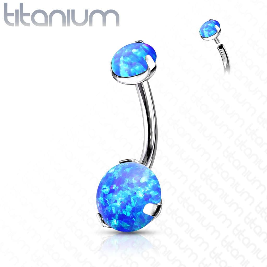 Piercing do pupíku - TITAN (růžová) - TIT1145-OP22 - náhled 2