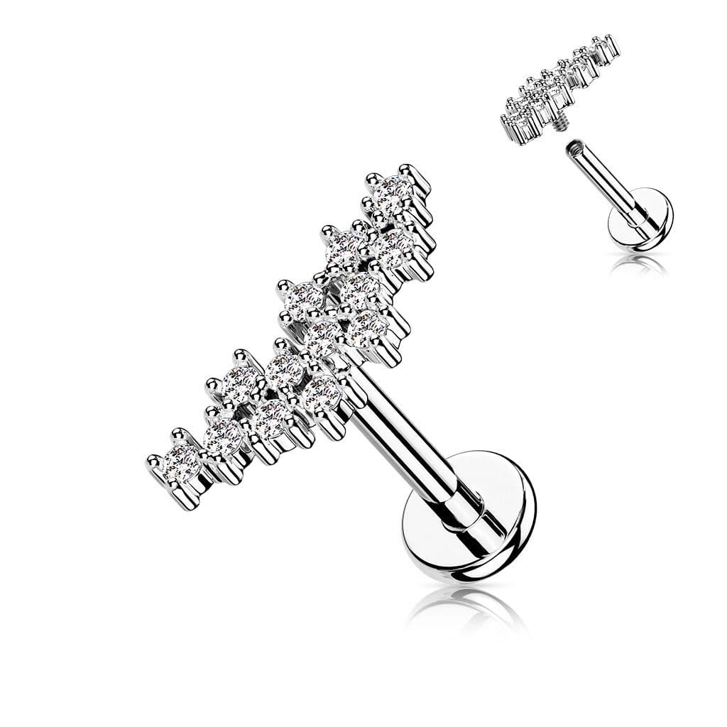 S4U Piercing do brady se zirkony - LB1111ST-1206