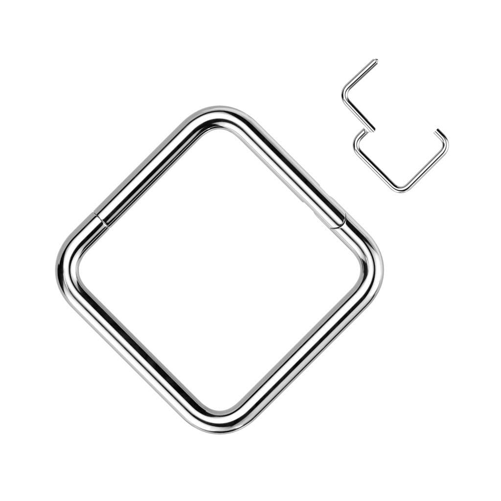 S4U Segment helix / cartilage / tragus piercing TITAN (1,2 x 8 mm) - TIT1246-1208