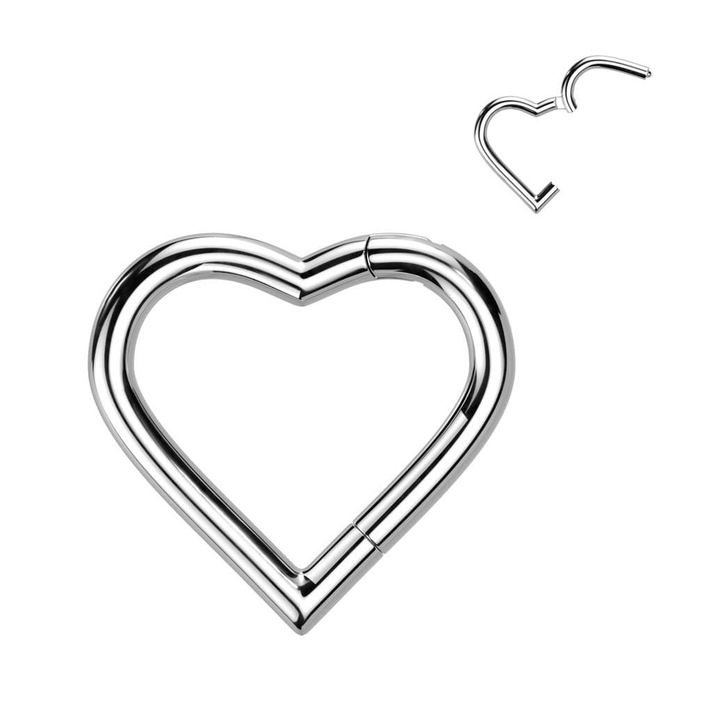 Piercing septum / helix / cartilage TITAN (1,2 x 10 mm) - TIT1256-1210