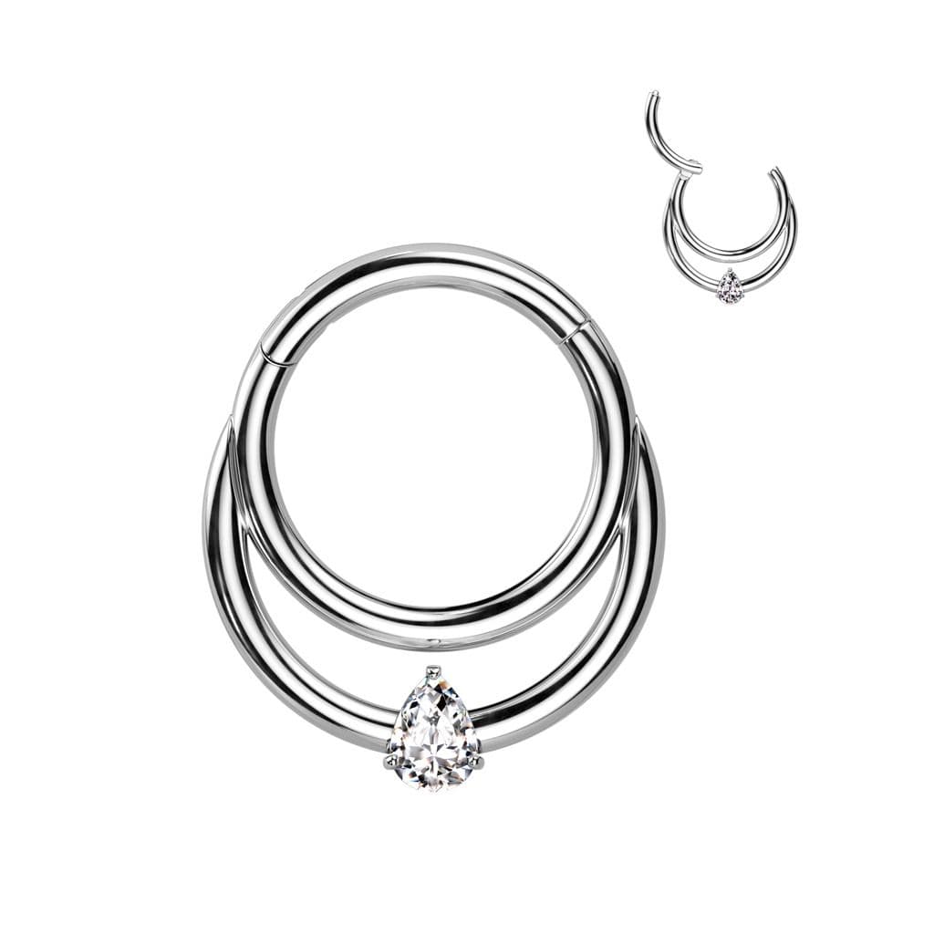 Piercing septum / helix / cartilage TITAN (1,2 x 10 mm) - TIT1258-1210 - náhled 1