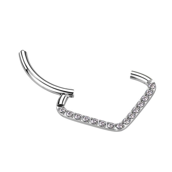 Piercing septum / helix / cartilage TITAN 1,2 x 8 mm - TIT1259-1208 - náhled 2