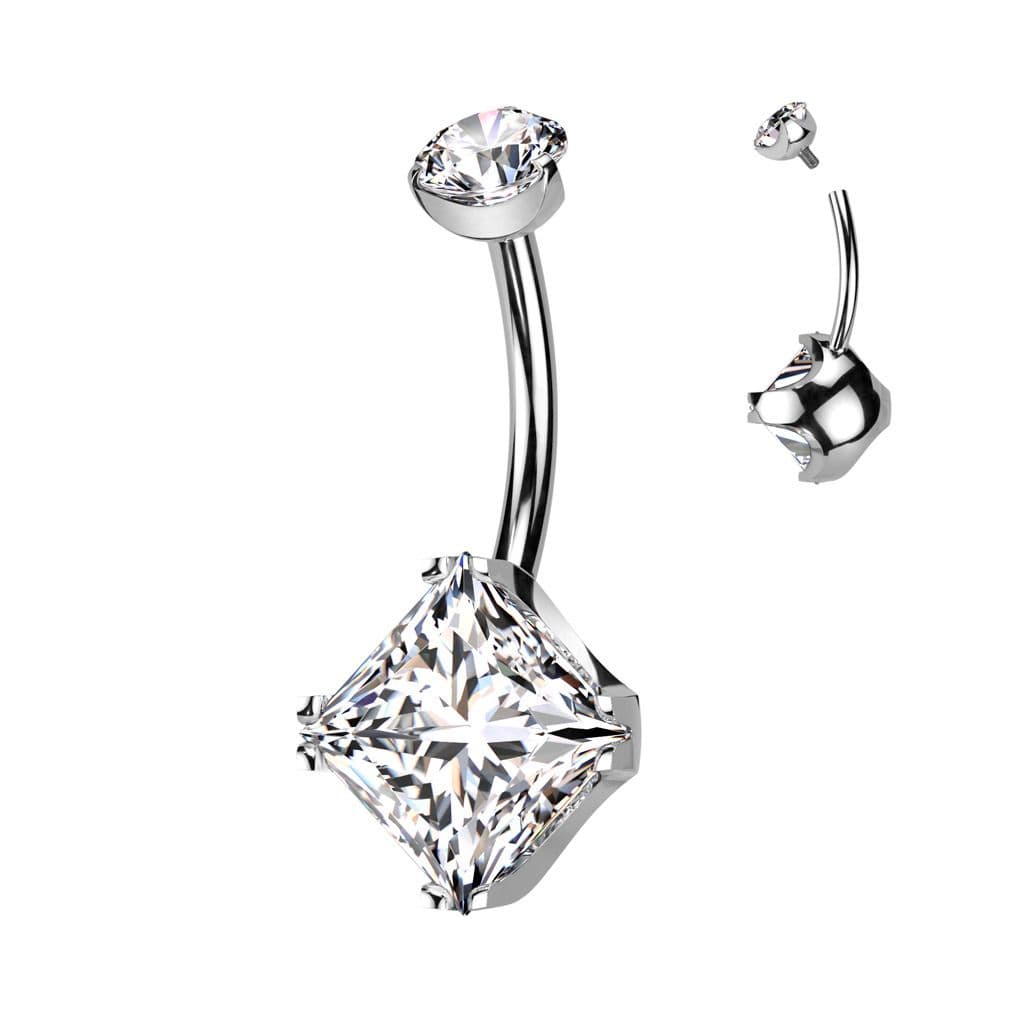 Piercing do pupíku - TITAN (duhová) - TIT1264-AB - náhled 4