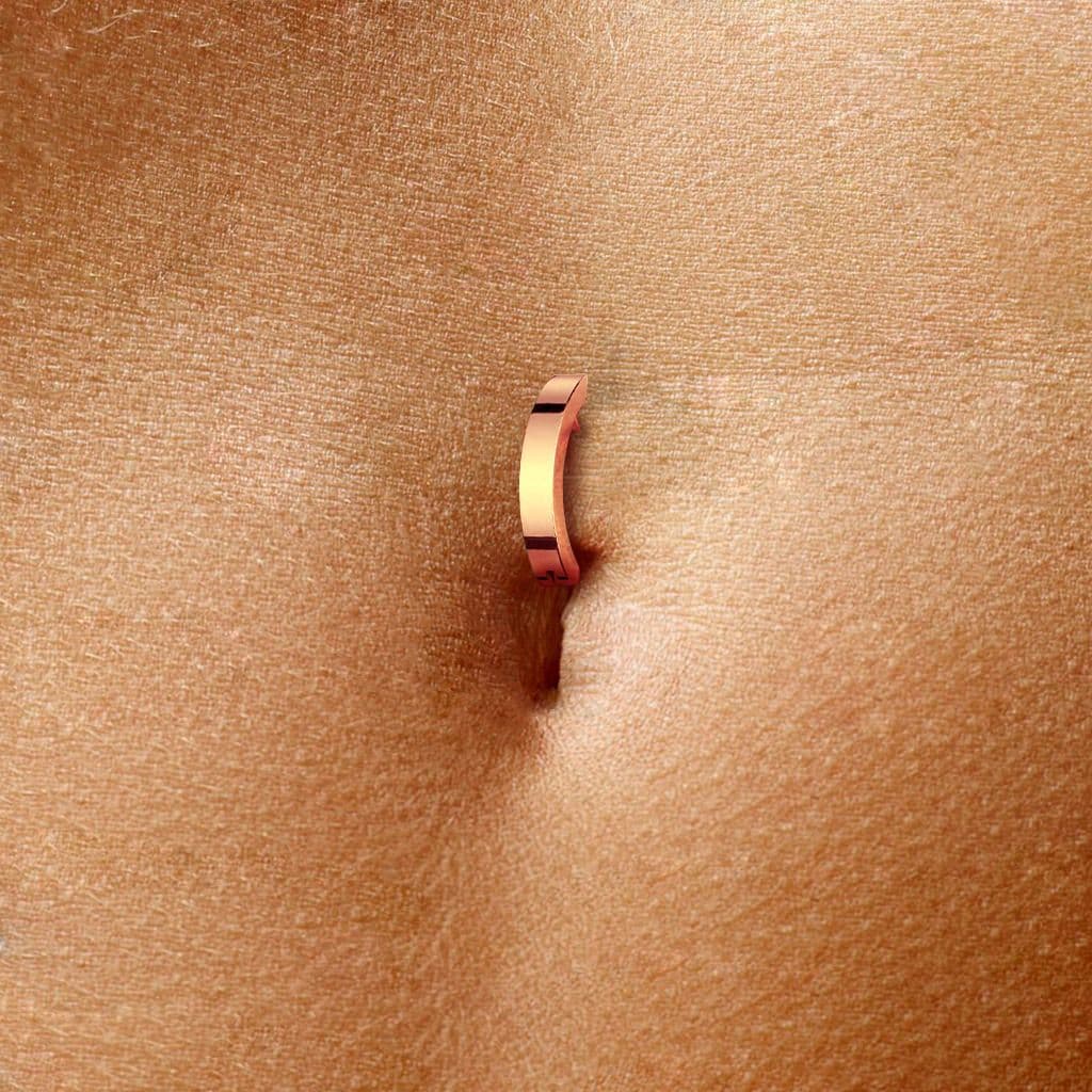 Piercing do pupíku 1,6 x 10 mm - BS01057RD-1610 - náhled 3