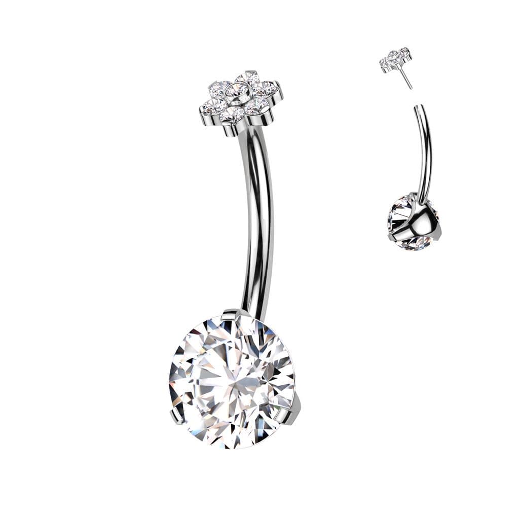 PUSH IN piercingu do pupíku TITAN - TIT1274-C - náhled 1