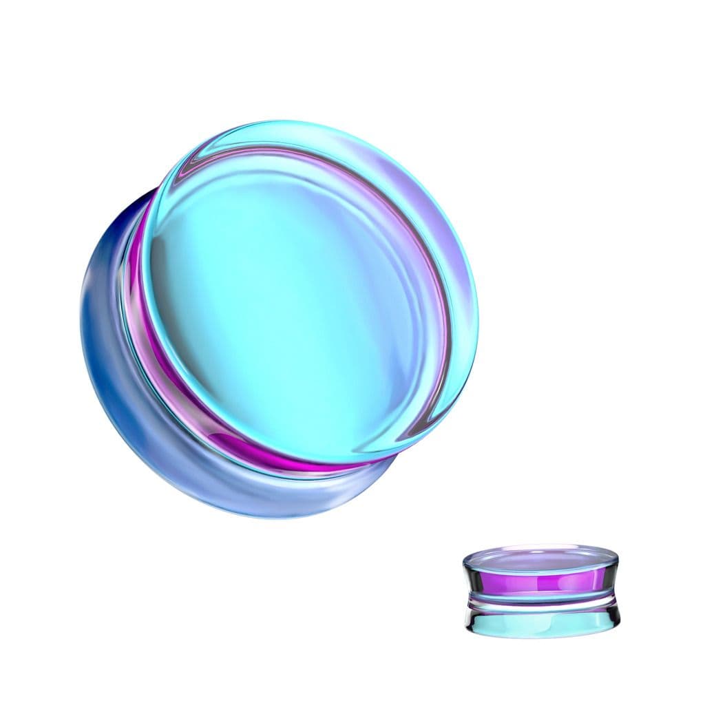 Skleněný plug do ucha (6 mm) - PL01277-06 - náhled 1