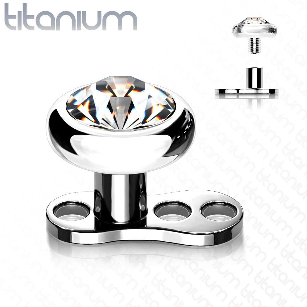 Kompletní microdermal piercing 1,6 mm (3 mm) - MD036C-03 - náhled 2