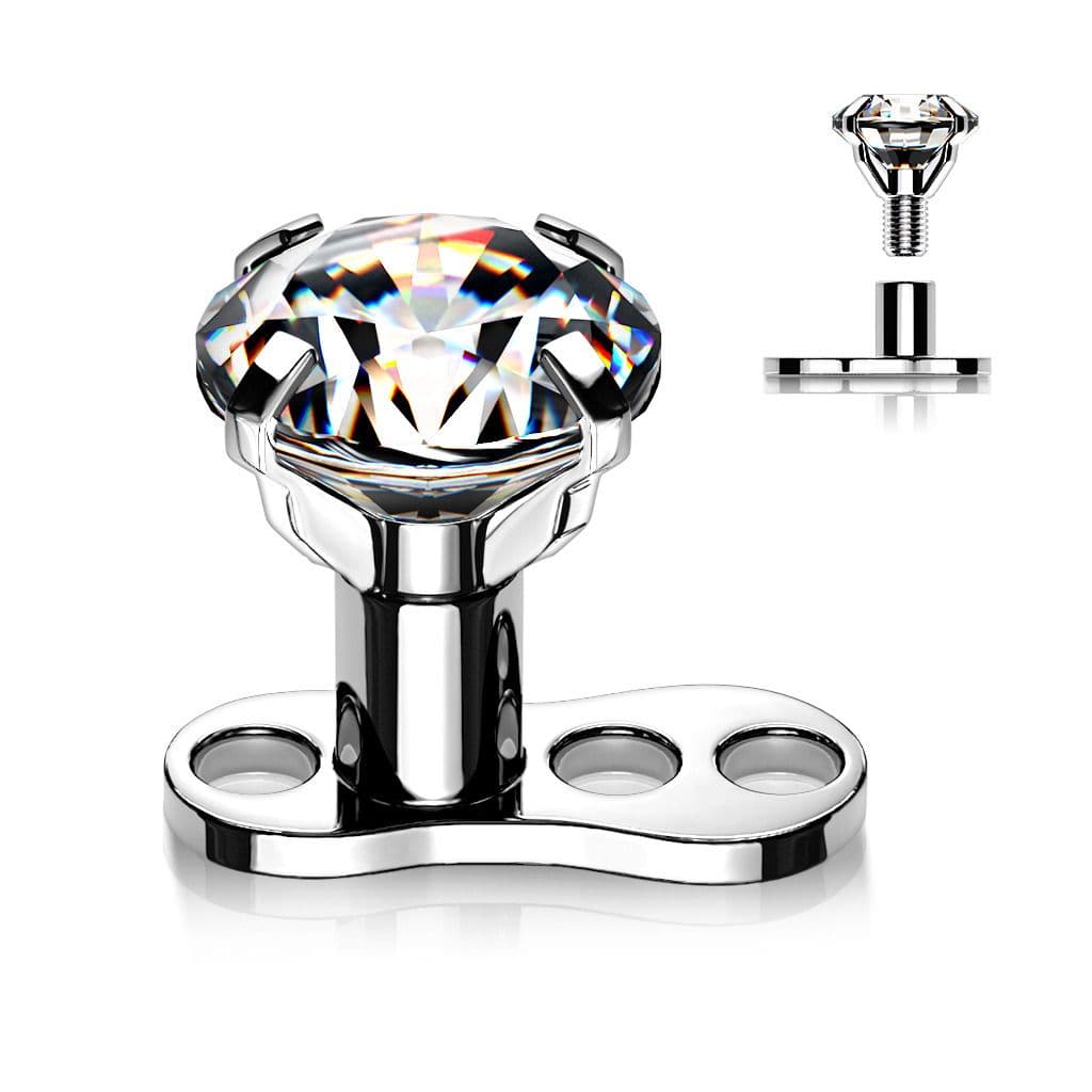 Kompletní microdermal piercing 1,6 mm (3 mm) - MD038C-03 - náhled 1