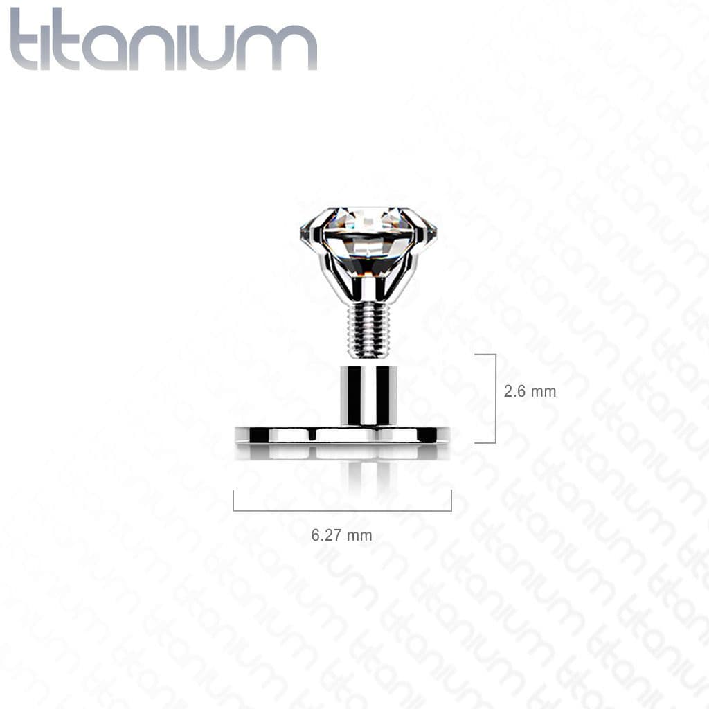 Kompletní microdermal piercing 1,6 mm (3 mm) - MD038C-03 - náhled 2